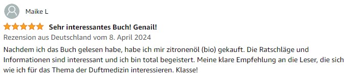 Duftmedizin mit Zitrone