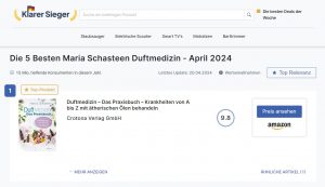Top Publikationen Duftmedizin