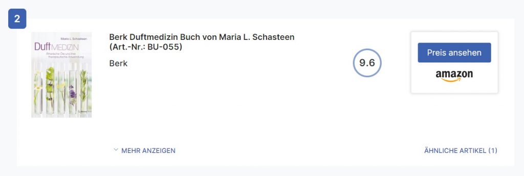 Top Publikationen Duftmedizin