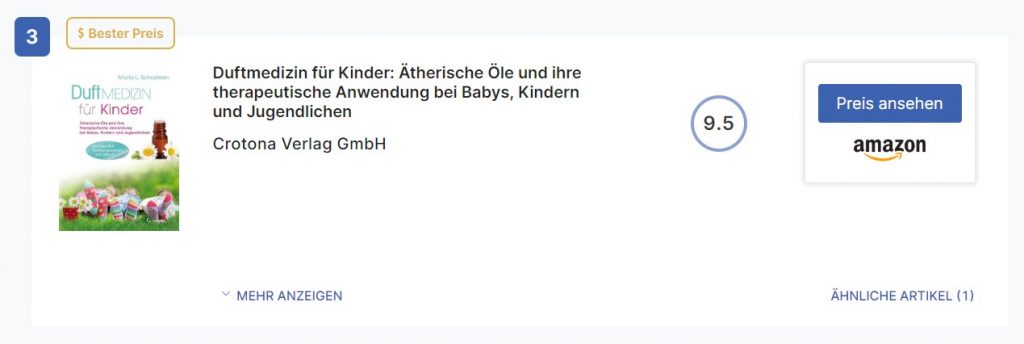 Top Publikationen Duftmedizin