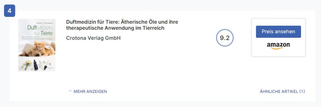 Top Publikationen Duftmedizin