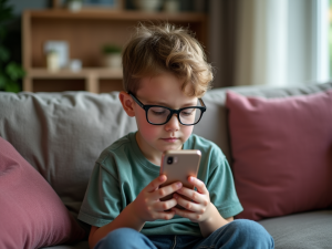 Trübe Augen unscharfe Sicht